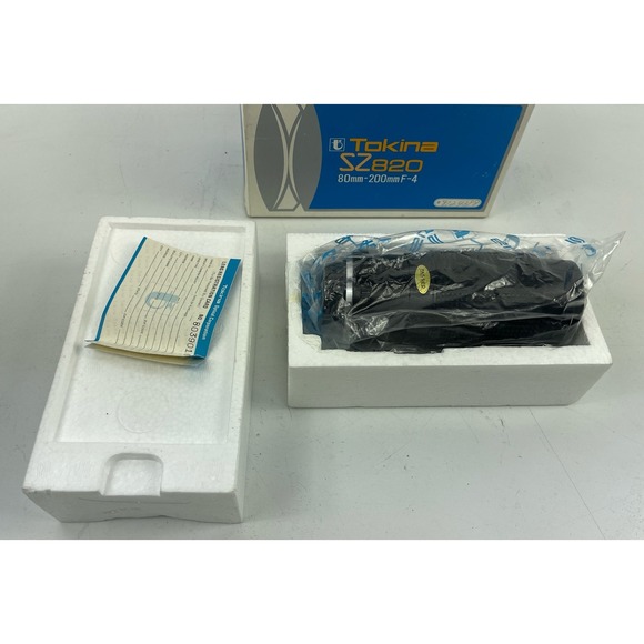 New Tokina SZ-820 80-200mm F-4 Camera Lens - Picture 2 of 12